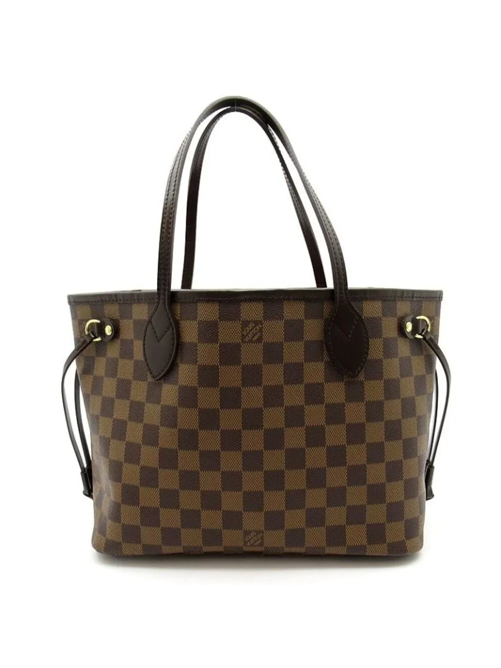 Louis Vuitton Neverfull PM Damier Tote Brown